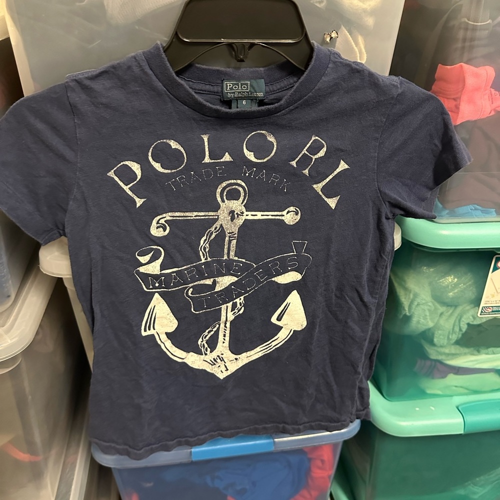 Ralph Lauren Polo Graphic Tee Boys 6